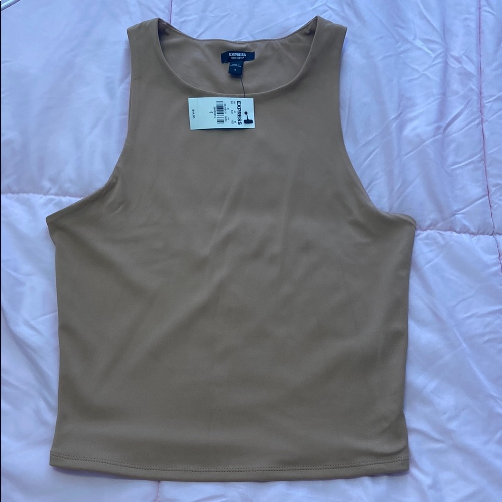 Express body contour fitted camel tank Small